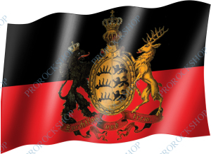 venkovní vlajka Württemberg