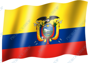 venkovní vlajka Ekvádor