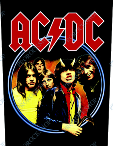 nášivka na záda, zádovka AC/DC - Highway To Hell