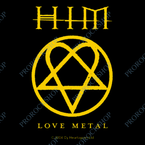 nášivka HIM - Love Metal