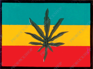 samolepka marihuana rasta III