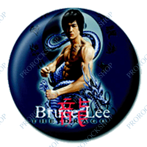 placka, odznak Bruce Lee