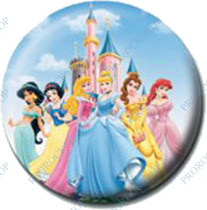 placka, odznak Disney Princezny