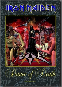 plakát, vlajka Iron Maiden - Dance Of Death