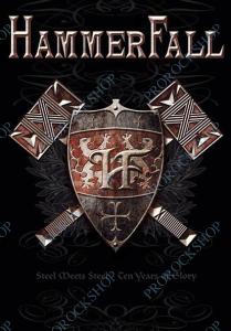 plakát, vlajka Hammerfall - Steel Meets Steel