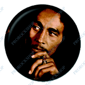 placka, odznak Bob Marley
