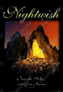 plakát, vlajka Nightwish - Over The Hills...