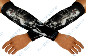 návleky na ruce, tetování terminátor