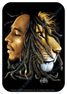 samolepka Bob Marley - Lion