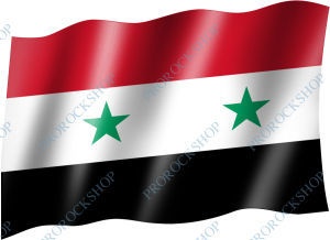 venkovní vlajka Sírie