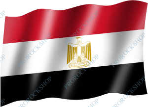 venkovní vlajka Egypt