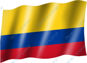 venkovní vlajka Kolumbie
