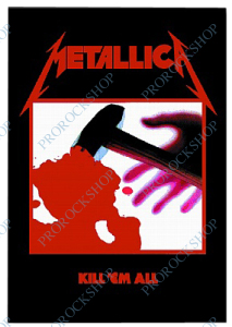 plakát, vlajka Metallica - Kill'em All