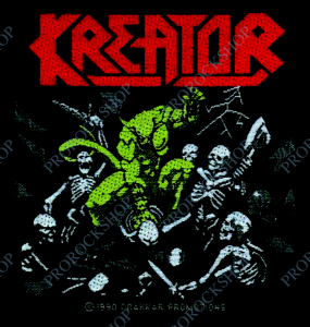 nášivka Kreator- Pleasure To Kill