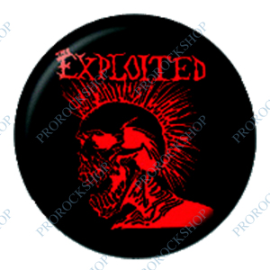placka, odznak The Exploited - red