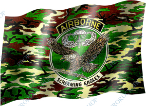 venkovní vlajka Airborne