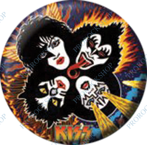 placka, odznak Kiss - band III