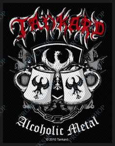 nášivka Tankard - Alcoholic Metal