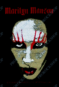 nášivka Marilyn Manson - head