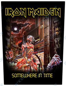 nášivka na záda, zádovka Iron Maiden - Somewhere In Time