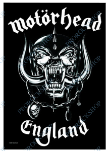plakát, vlajka Motörhead - England