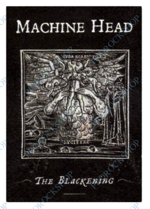 plakát, vlajka Machine Head