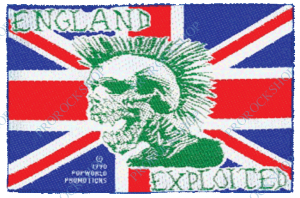 nášivka The Exploited - England Exploited