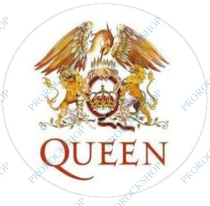 placka, odznak Queen