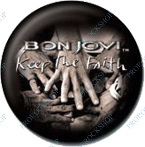 placka, odznak Bon Jovi