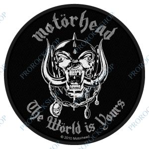 nášivka Motörhead - The World Is Yours