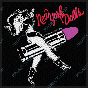 nášivka New York Dolls - Riding Cowgirl