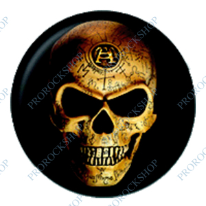 placka, odznak Alchemy - skull