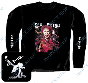 triko s dlouhým rukávem Sex Pistols - Johnny Rotten
