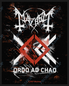 nášivka Mayhem - Ordo Ad Chao