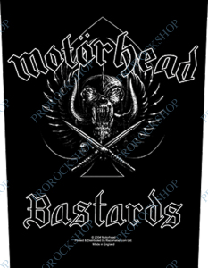 nášivka na záda, zádovka Motörhead - Bastards