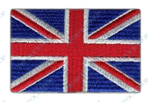 emblém, nášivka Velká Británie 8,5 cm