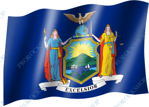 venkovní vlajka New York