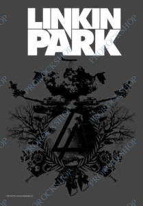 plakát, vlajka Linkin Park - Grey