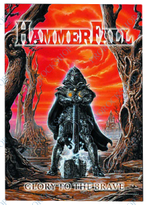 plakát, vlajka Hammerfall - Glory To The Brave