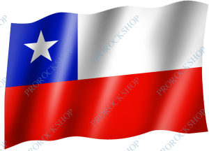 venkovní vlajka Chile