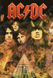 plakát, vlajka AC/DC - Highway To Hell
