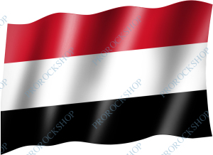 venkovní vlajka Jemen