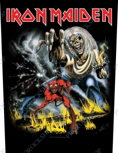 nášivka na záda, zádovka Iron Maiden - Number of the Beast