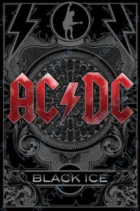 plakát AC/DC - Black Ice