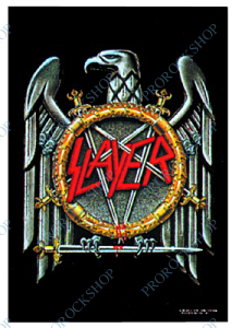 plakát, vlajka Slayer - eagle