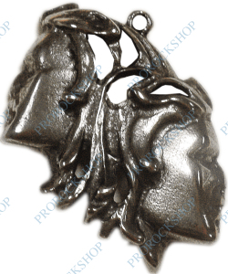 přívěsek na krk, znamení zvěrokruhu blíženci