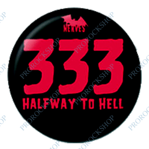placka, odznak Halfway to hell