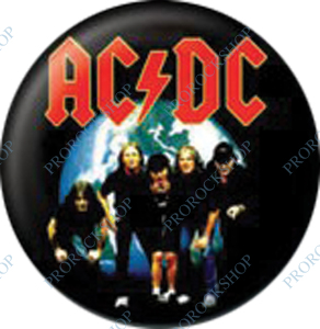 placka, odznak AC/DC - band