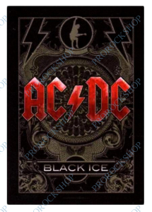plakát, vlajka AC/DC - Black Ice