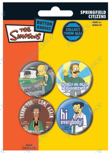 placka / button The Simpsons I